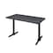 Cain Cain Training Tables, 48 W, 24 L, 29 H, Wood, Metal Top, Grey MTRCT4824GY - alternate 1